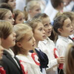 10.11.2022. Kielce. Akcja „Szkoła do hymnu” / Fot. Wiktor Taszłow - Radio Kielce