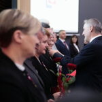 Kielce. Wręczenie medali na 100-lecie służby cywilnej / Fot. Wiktor Taszłow - Radio Kielce