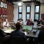 14.11.2022. Kielce. Studio Polityczne Radia Kielce / Fot. Wiktor Taszłow - Radio Kielce