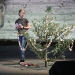 15.11.2022. Kielce. KCK. Próba przed spektaklem „Czas Superbohaterów – w hołdzie świętokrzyskim partyzantom” / Fot. Wiktor Taszłow - Radio Kielce