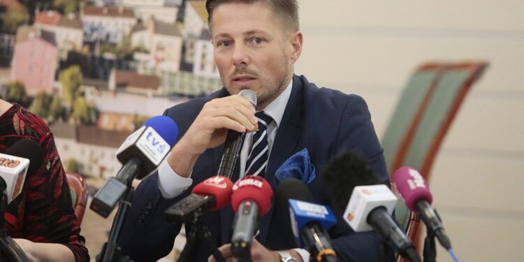 Na zdjęciu: Marcin Chłodnicki - zastępca prezydenta miasta Kielce / Fot. Wiktor Taszłow - Radio Kielce