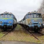 17.11.2022. Skarżysko-Kamienna. Lokomotywy na bocznicach zakładu PKP CARGO / Fot. Wiktor Taszłow - Radio Kielce