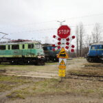 17.11.2022. Skarżysko-Kamienna. Lokomotywy na bocznicach zakładu PKP CARGO / Fot. Wiktor Taszłow - Radio Kielce