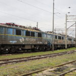 17.11.2022. Skarżysko-Kamienna. Lokomotywy na bocznicach zakładu PKP CARGO / Fot. Wiktor Taszłow - Radio Kielce