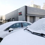 19.11.2022. Kielce. Pierwszy śnieg / Fot. Wiktor Taszłow - Radio Kielce