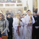 20.11.2022. Kraino. Odsłonięcie pamiątkowych tablic. / Fot. Wiktor Taszłow - Radio Kielce