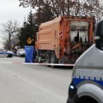 21.11.2022. Wolica. Śmiertelne potrącenie pieszego/ Fot. Wiktor Taszłow - Radio Kielce