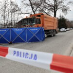 21.11.2022. Wolica. Śmiertelne potrącenie pieszego/ Fot. Wiktor Taszłow - Radio Kielce