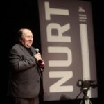 NURT cały czas cieszy się zaufaniem twórców - Radio Kielce 22.11.2022. Kielce. Inauguracja Festiwalu Form Dokumentalnych NURT. Na zdjęciu: Krzysztof Miklaszewski - dyrektor artystyczny festiwalu / Fot. Wiktor Taszłow - Radio Kielce