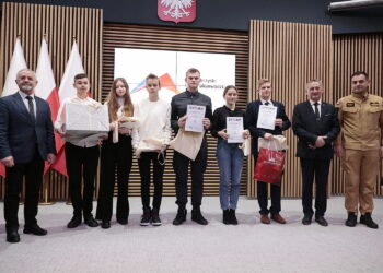 23.11.2022. Kielce. Finał 24. edycji Wojewódzkiego Konkursu Wiedzy o Bezpieczeństwie, Ratownictwie i Obronie Cywilnej / Fot. Wiktor Taszłow – Radio Kielce