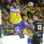 24.11.2022. Kielce. Liga Mistrzów. Mecz Łomża Industria Kielce - Elverum Handball. / Fot. Wiktor Taszłow - Radio Kielce