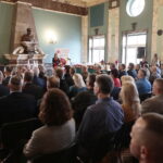 25.11.2022. Kielce. Nagrody dla honorowych dawców krwi Polskiego Czerwonego Krzyża / Fot. Wiktor Taszłow - Radio Kielce