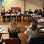 10.11.2022. Sandomierz. Przedstawiciele rozgłośni regionalnych Polskiego Radia, Telewizji Polskiej i Narodowego Centrum Kultury omawiali założenia festiwalu „Jawor u źródeł kultury” / Fot. Marek Wtorek - Radio Kielce