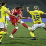 11.11.2022. Ostrowiec Św. Mecz piłkarskiej reprezentacja Polski kobiet z Rumunią. / Fot. Jarosław Kubalski - Radio Kielce