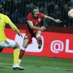 11.11.2022. Ostrowiec Św. Mecz piłkarskiej reprezentacja Polski kobiet z Rumunią. / Fot. Jarosław Kubalski - Radio Kielce