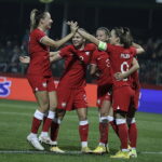 11.11.2022. Ostrowiec Św. Mecz piłkarskiej reprezentacja Polski kobiet z Rumunią. / Fot. Jarosław Kubalski - Radio Kielce