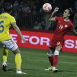 11.11.2022. Ostrowiec Św. Mecz piłkarskiej reprezentacja Polski kobiet z Rumunią. / Fot. Jarosław Kubalski - Radio Kielce