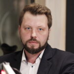 21.11.2022 Radio Kielce. Studio Polityczne. Na zdjęciu Piotr Capała - PO KO / Fot. Jarosław Kubalski - Radio Kielce