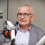 25.11.2022 Radio Kielce. Debata sportowa. Na zdjęciu prezes Świętokrzyskiego Związku Piłki Nożnej Mirosław Malinowski / Fot. Jarosław Kubalski - Radio Kielce