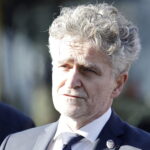 04.11.2022 Kielce. MPK. Otwarcie stacji napełniania sprężonym gazem ziemnym (CNG). Na zdjęciu senator Krzysztof Słoń / Fot. Jarosław Kubalski - Radio Kielce