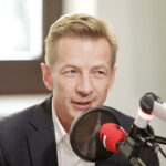 07.11.2022 Radio Kielce. Studio Polityczne. Na zdjęciu Rafał Kasprzyk - Polska 2050 Szymona Hołowni / Fot. Jarosław Kubalski - Radio Kielce