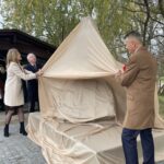 11.11.2022. Mirzec. Uroczystości w 104. rocznicę odzyskania niepodległości przez Polskę / Fot. Emilia Sitarska - Radio Kielce