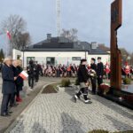 11.11.2022. Mirzec. Uroczystości w 104. rocznicę odzyskania niepodległości przez Polskę / Fot. Emilia Sitarska - Radio Kielce