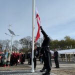 11.11.2022. Mirzec. Uroczystości w 104. rocznicę odzyskania niepodległości przez Polskę / Fot. Emilia Sitarska - Radio Kielce