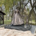 11.11.2022. Mirzec. Uroczystości w 104. rocznicę odzyskania niepodległości przez Polskę / Fot. Emilia Sitarska - Radio Kielce