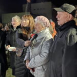 11.11.2022. Opatów. Ognisko niepodległości. / Fot. Emilia Sitarska - Radio Kielce