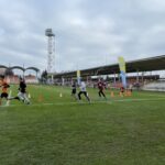 12.11.2022. Ostrowiec Św. Ostrowieckie Biegi Niepodległości dla dzieci i młodzieży na stadionie KSZO / Fot. Emilia Sitarska - Radio Kielce