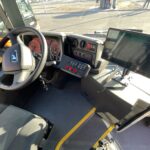 15.11.2022. Ostrowiec Św. Wyjazd nowych autobusów MAN na ulice miasta. / Fot. Emilia Sitarska - Radio Kielce