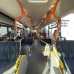 15.11.2022. Ostrowiec Św. Wyjazd nowych autobusów MAN na ulice miasta. / Fot. Emilia Sitarska - Radio Kielce