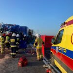 15.11.2022. Przełom. Wypadek / Fot. KM PSP Kielce