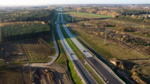 Trasa S7. Budowa odcinka Lesznowola - Tarczyn Północ / źródło: GDDKiA