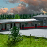 Kunów. Wizualizacja PSZOK. / Źródło Lech Łodej - Facebook