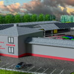 Kunów. Wizualizacja PSZOK. / Źródło Lech Łodej - Facebook