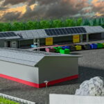 Kunów. Wizualizacja PSZOK. / Źródło Lech Łodej - Facebook