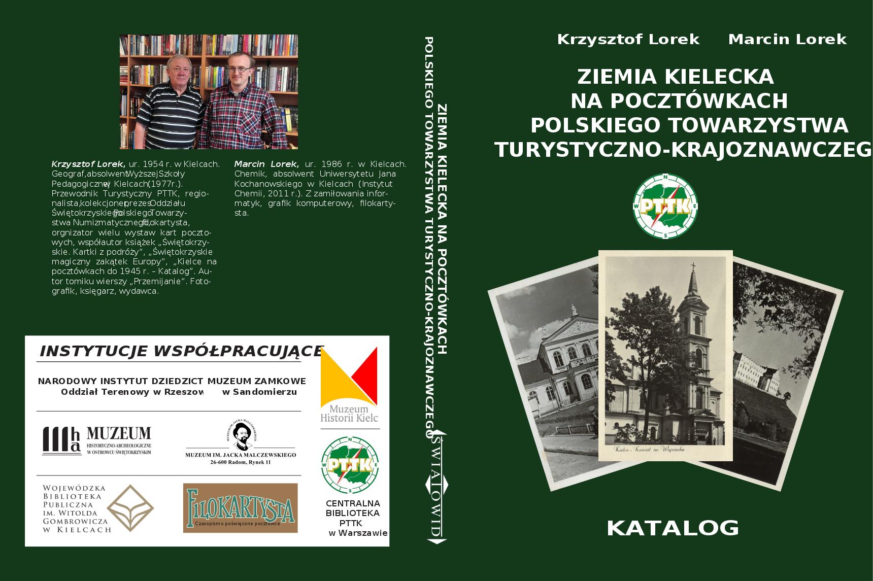 Okładka książki „Ziemia kielecka na pocztówkach Polskiego Towarzystwa Turystyczno-Krajoznawczego” / Źródło: Krzysztof Lorek