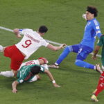 22.11.2022. FIFA World Cup 2022. Mecz: Meksyk - Polska. / Fot. Noushad Thekkayil - PAP/EPA