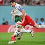 22.11.2022. FIFA World Cup 2022. Mecz: Meksyk - Polska. / Fot. Noushad Thekkayil - PAP/EPA