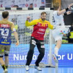 30.11.2022. Elverum. Mecz EHF Champions League Elverum Handball - Łomża Industria Kielce / Fot. Beate Oma Dahle - PAP/EPA.