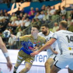 30.11.2022. Elverum. Mecz EHF Champions League Elverum Handball - Łomża Industria Kielce / Fot. Beate Oma Dahle - PAP/EPA.