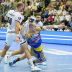 30.11.2022. Elverum. Mecz EHF Champions League Elverum Handball - Łomża Industria Kielce / Fot. Beate Oma Dahle - PAP/EPA.