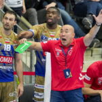 30.11.2022. Elverum. Mecz EHF Champions League Elverum Handball - Łomża Industria Kielce / Fot. Beate Oma Dahle - PAP/EPA.