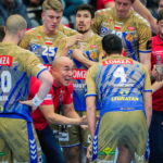 30.11.2022. Elverum. Mecz EHF Champions League Elverum Handball - Łomża Industria Kielce / Fot. Beate Oma Dahle - PAP/EPA.