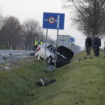 15.11.2022. Przełom. Wypadek / Fot. Jarosław Kubalski - Radio Kielce