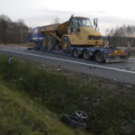 15.11.2022. Przełom. Wypadek / Fot. Jarosław Kubalski - Radio Kielce