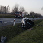 15.11.2022. Przełom. Wypadek / Fot. Jarosław Kubalski - Radio Kielce