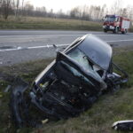 15.11.2022. Przełom. Wypadek / Fot. Jarosław Kubalski - Radio Kielce